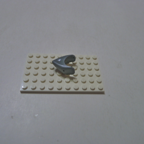 LEGO 樂高 藍灰色鯊魚頭 Dark Bluish Gray 2547c03  只有一個頭哦  8897 60011
