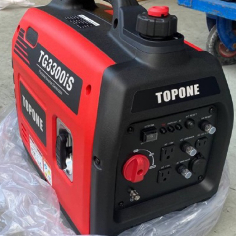 [CK五金小舖] TOPONE TG3300i 變頻式 超靜音 3000W 四行程 汽油引擎發電機