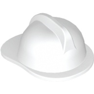 LEGO 樂高 3834 白色 消防帽 安全帽 帽子 人偶配件 6334509 383401