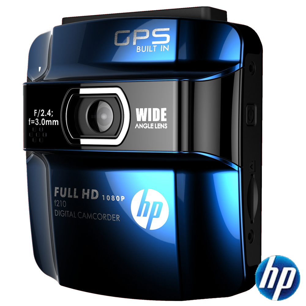 現貨 HP惠普 F210 GPS測速 WDR 高畫質行車記錄器