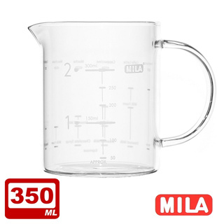 【P.R. CAFE】 MILA ｜咖啡玻璃量杯 耐熱玻璃 咖啡壺 公壺 可微波