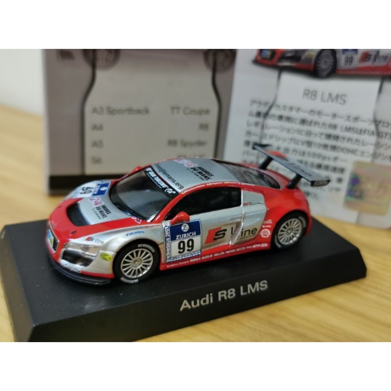 kyosho audi r8 lms 塗裝2