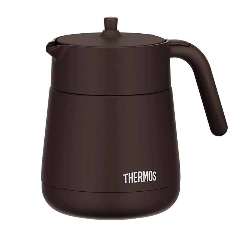 THERMOS 膳魔師 TTE-700 不鏽鋼真空保溫壺 700ml 保溫保冷 有濾網 TTE-700-BW 棕色