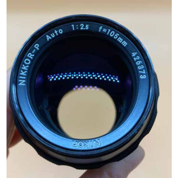 彩視攝影光學 NIKON NIKKOR 105mm F2.5 (non-Ai) 日本製阿富汗少女鏡品項優良