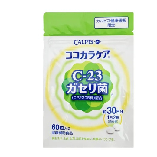 c23 乳酸菌 Calpis 可 爾 必 思  乳酸菌 日本乳酸菌 60粒 糖果