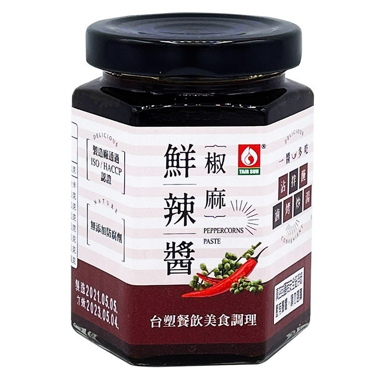 台塑餐飲 椒麻鮮辣醬180g罐裝 [JENPIN饌]