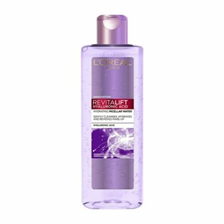 全新LOREAL Paris 巴黎萊雅三合一卸妝潔顏水(玻尿酸高效溫和型)