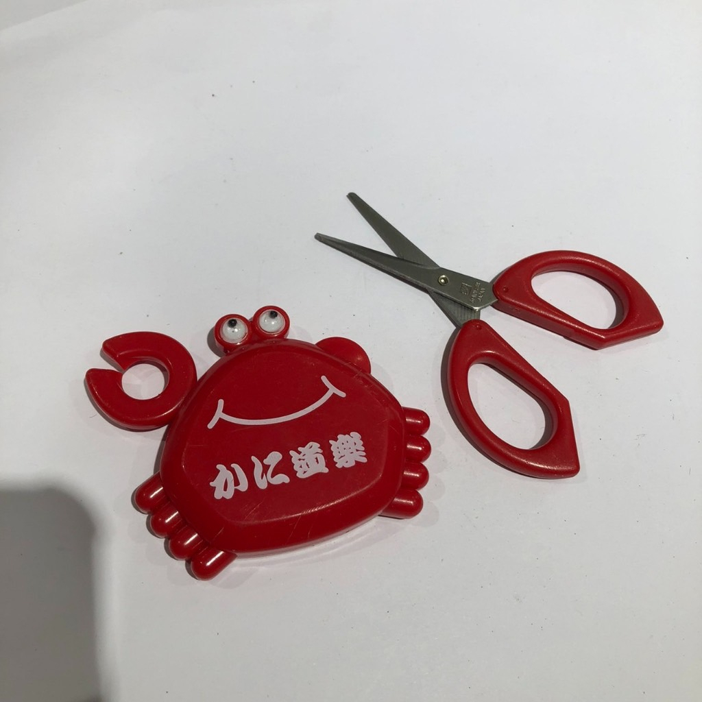[沐沐屋] 日本製 Green Bell 綠鐘 冰箱磁鐵 螃蟹造型 剪刀 可吸附冰箱