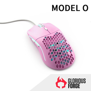 Glorious Forge Model O 有線光學滑鼠 粉紅色