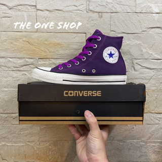 TheOneShop Converse 紫色 葡萄紫 高筒 帆布鞋