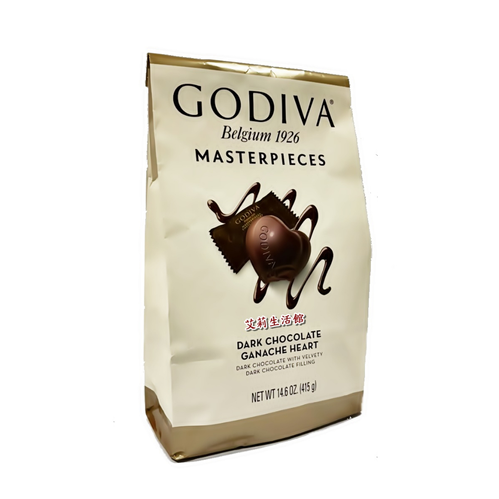 【艾莉生活館】COSTCO Godiva 心型黑巧克力 415公克 《㊣附發票》