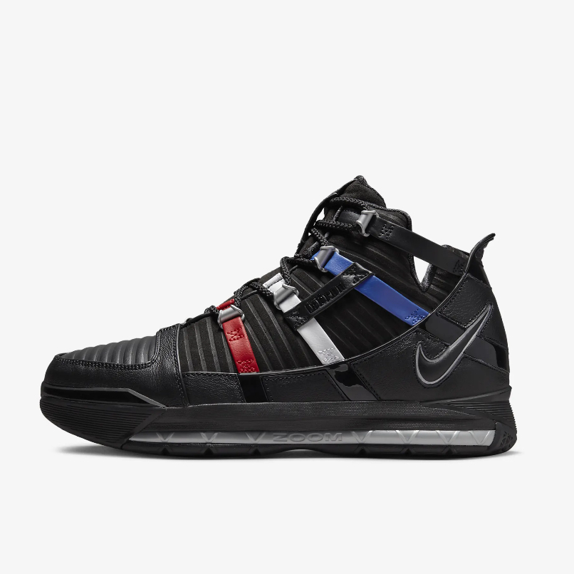 [現貨US15] Nike Zoom LeBron 3 黑 籃球鞋 LBJ III 復刻 大尺碼 DO9354-001