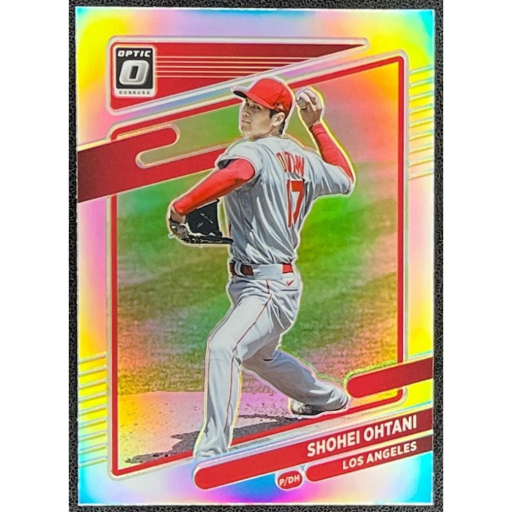 MLB 球員卡 Shohei Ohtani 大谷翔平 2021 Donruss Optic Holo 銀亮