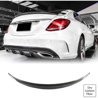[台灣現貨] 賓士 W 205 尾翼 C Class 碳纖維 Benz 類AMG STYLE 乾碳
