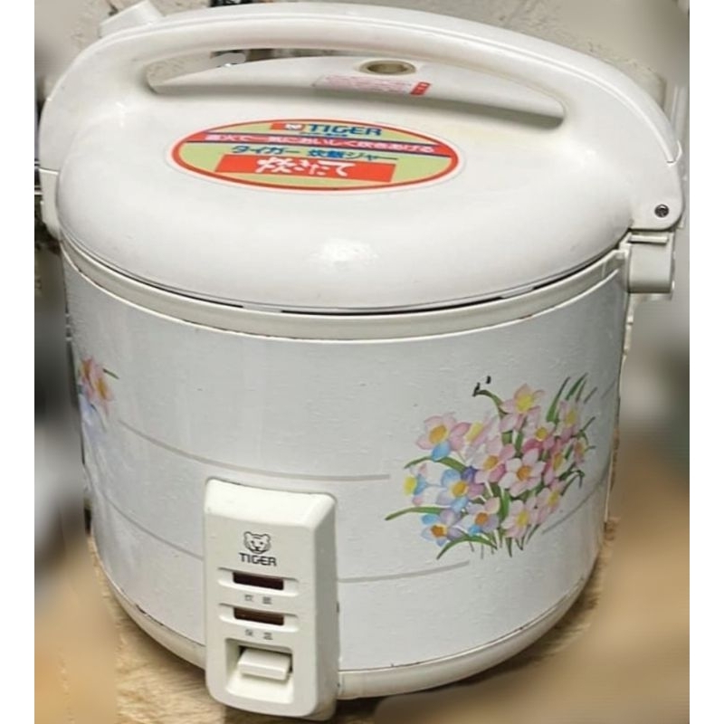 虎牌 10人份 電子鍋 JNP-1800 日本製 二手 TIGER 電鍋 煮飯 炊飯 生米 粥 煲湯 燉 蒸 小暄暄商鋪