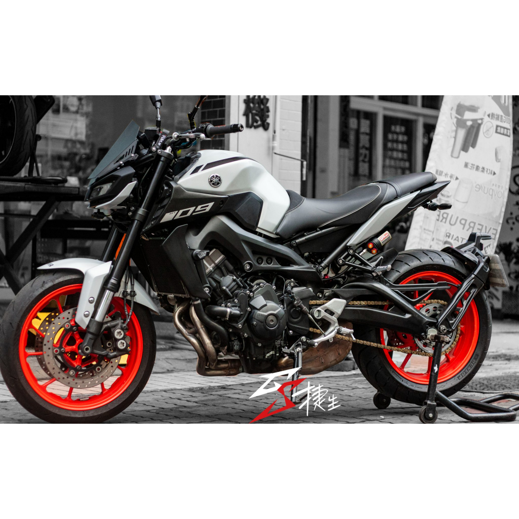 『捷生車業』MJP 茂建 YAMAHA MT-09 MT09 後避震 懸吊精品 雙掛瓶全可調掛瓶 後避震