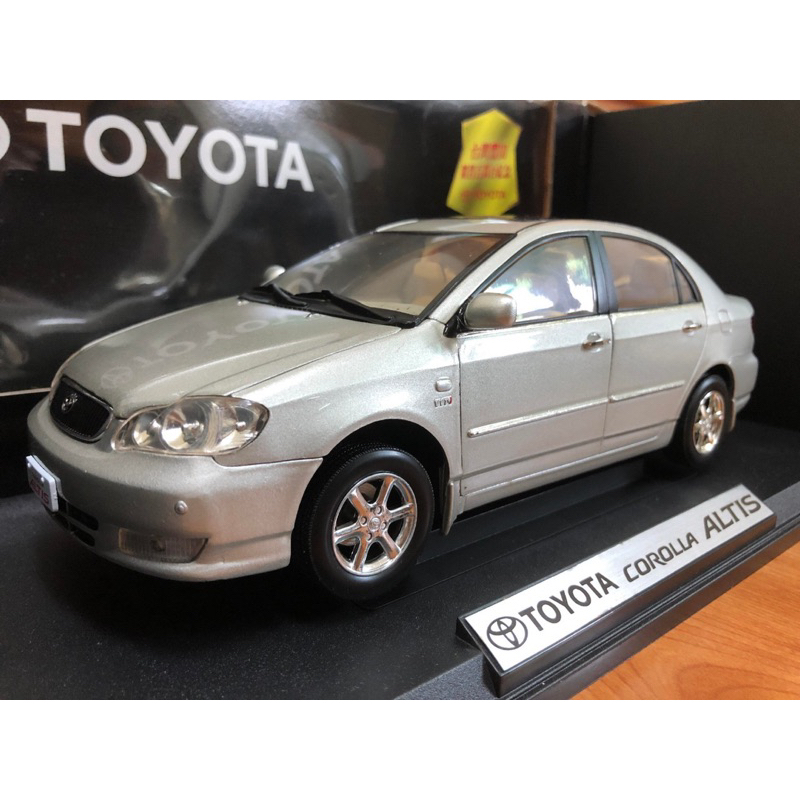 汽車模型 汽車玩具 Toyota Altis 9代 1:18 台灣豐田銷售百萬台紀念版