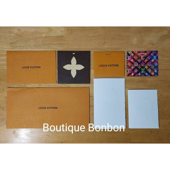 《Boutique Bonbon》Chanel 香奈兒  山茶花  卡片 LV 愛馬仕 信封 購證 紙卡 禮物卡 收據夾