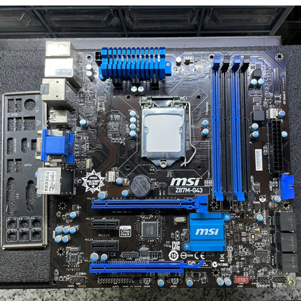微星 MSI Z87M-G43 1150 超頻版