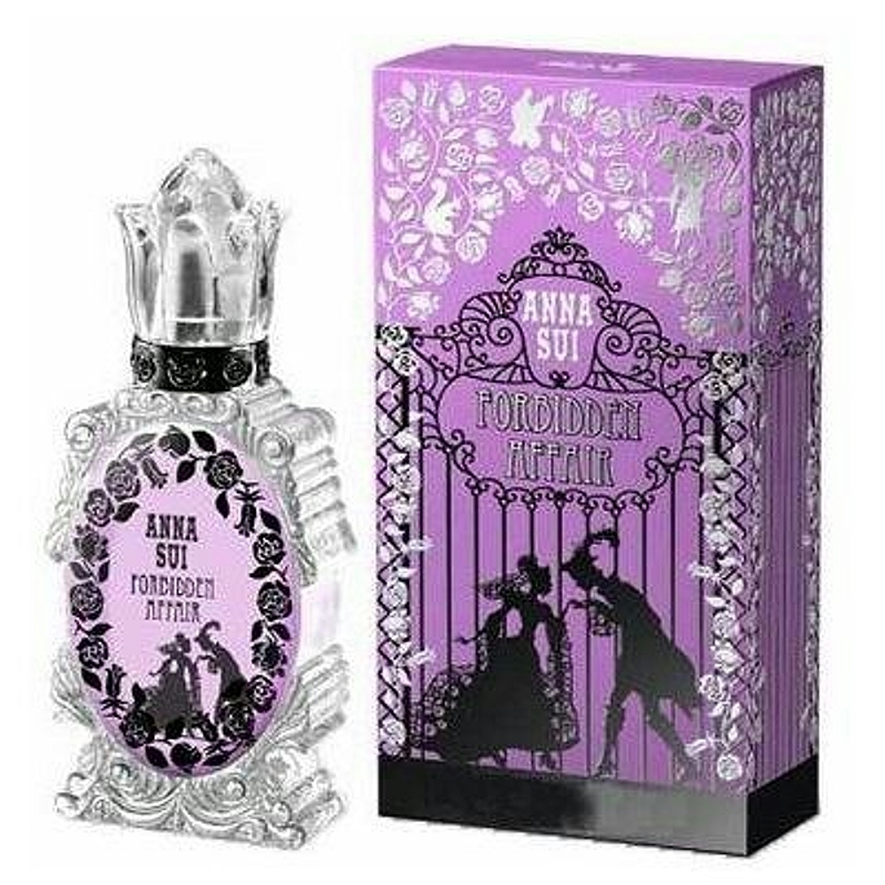 (近全新/已開封試聞)Anna Sui Forbidden Affair 紫境魔鑰淡香水50ml