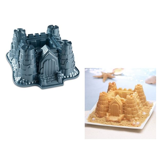 美國 Nordic Ware Castle Bundt Pan 諾迪威城堡邦特烤盤 不沾烤模 蛋糕 麵包 烘焙用具