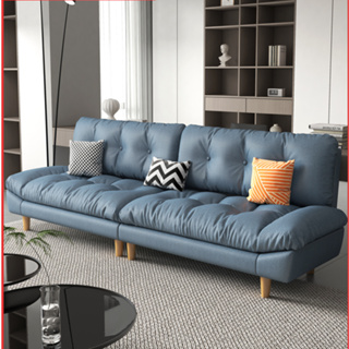 韓尚-免運 沙發床 布藝沙發 雲朵沙發 摺疊沙發床 兩用現代簡易客廳小戶型多功能乳膠懶人雙人沙發