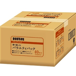 [日本進口]日本製～Doutor Coffee羅多倫-濾掛式／掛耳式／滴漏式咖啡 4種×10包，共40包 $690