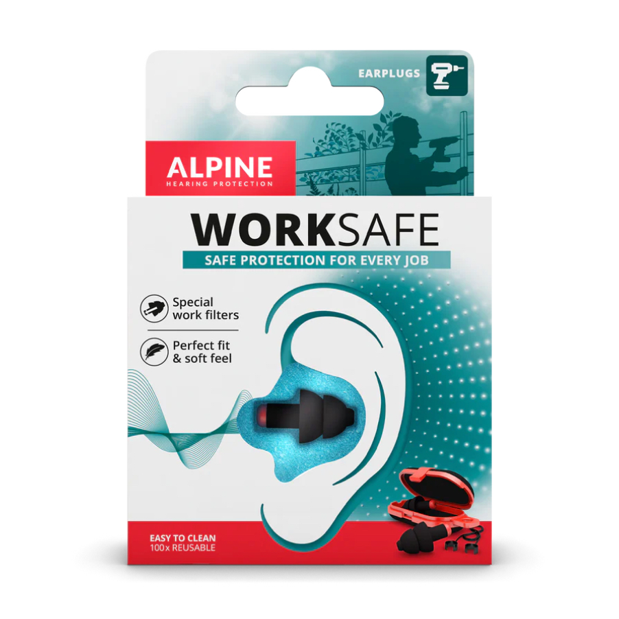 【NEW名人樂器】荷蘭品牌 Alpine WorkSafe 工作耳塞 附攜帶盒