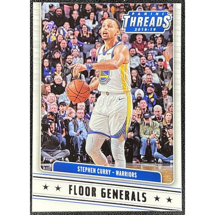 NBA 球員卡 Stephen Curry 2018-19 Threads Floor Generals