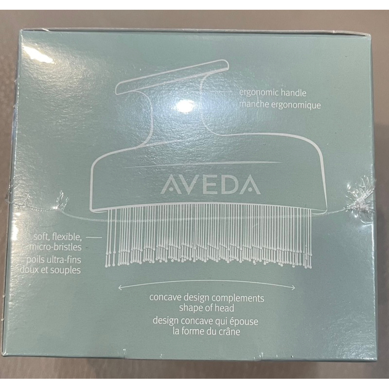 全新專櫃貨AVEDA蘊活淨瑕循環按摩刷:中文標（封膜完整）