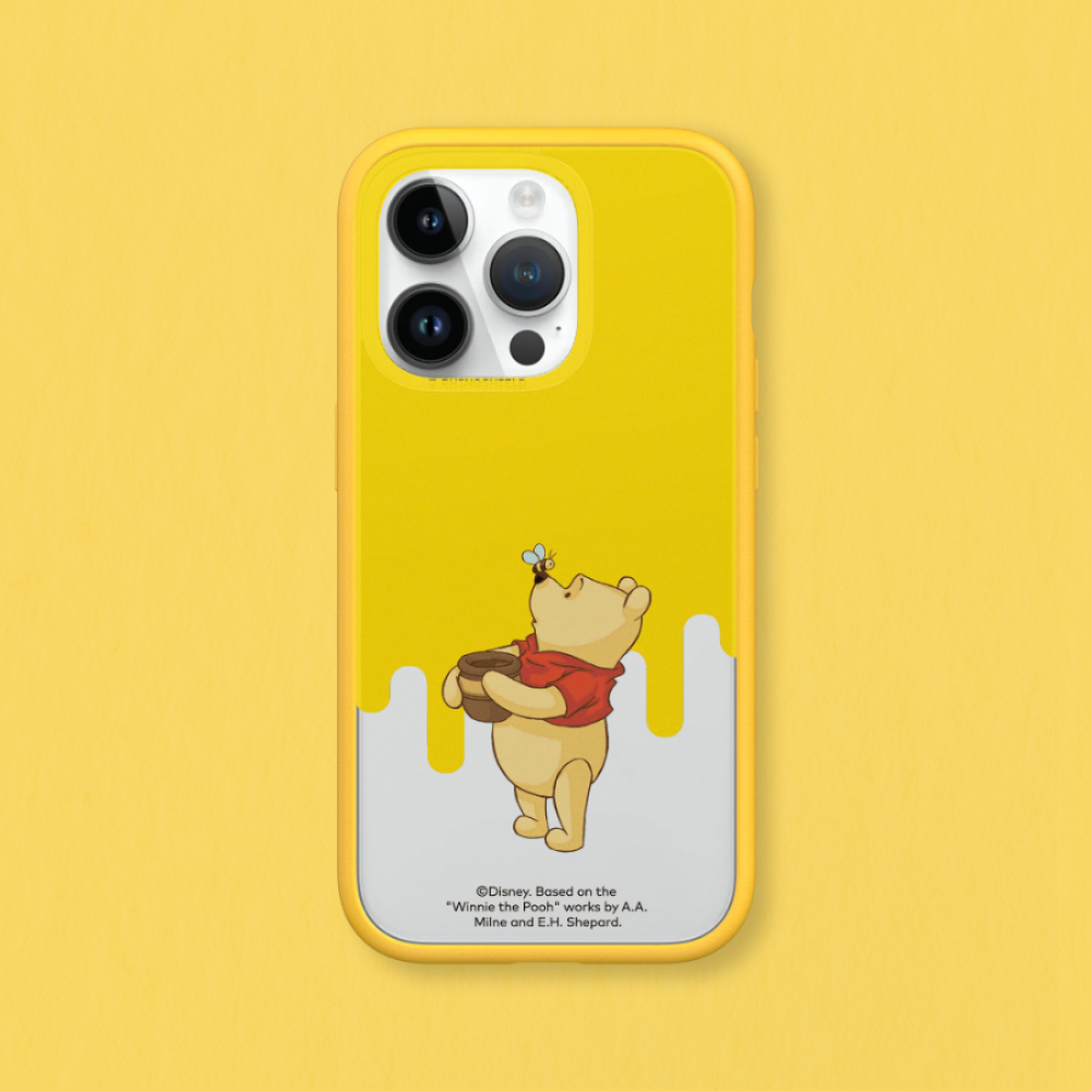 犀牛盾 適用iPhone Mod NX邊框背蓋手機殼∣迪士尼100週年系列/小熊維尼-滿滿的蜂蜜