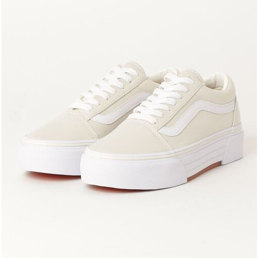 [unclev1966] Vans OLD SKOOL CHKY 日線 米白色 厚底 增高 百搭 滑板鞋