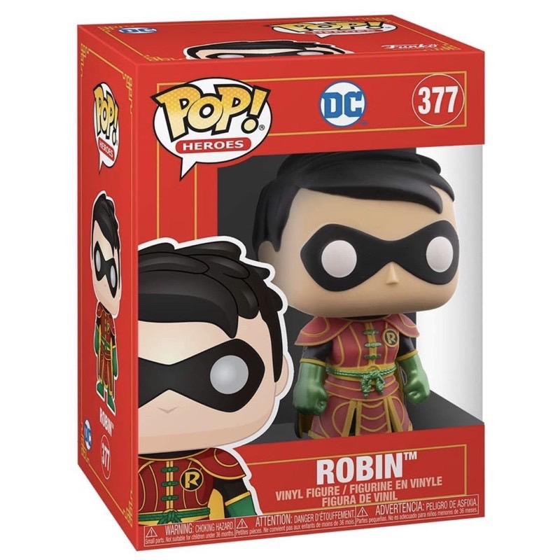 FUNKO POP 377 故宮武士系列 羅賓 Robin DC 代理版 英雄 HERO 系列 公仔 FK52430