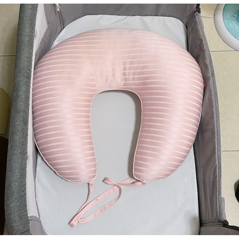 unibabe 哺乳枕/授乳枕/孕婦枕/U型枕+一個企鵝北極熊枕套（可超取）