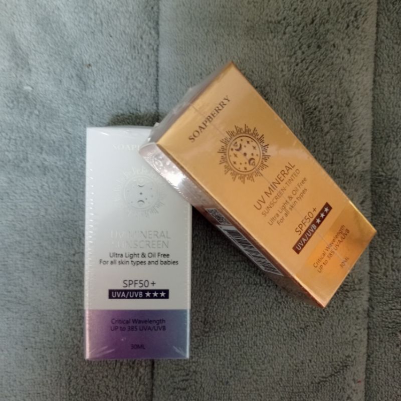 古寶無患子 UV 奈米 物理 防曬乳SPF 50+ 控油 柔膚 防曬 透明 潤色