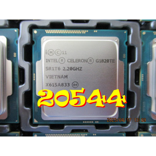 【全冠】INTEL G1820TE 處理器◇2.2Ghz Celeron® G系列 賽揚CP, 雙核, LGA 1150