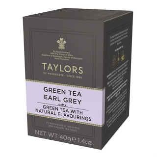TAYLORS英國泰勒伯爵綠茶20茶包/盒,附發票【吉瑞德茶坊】