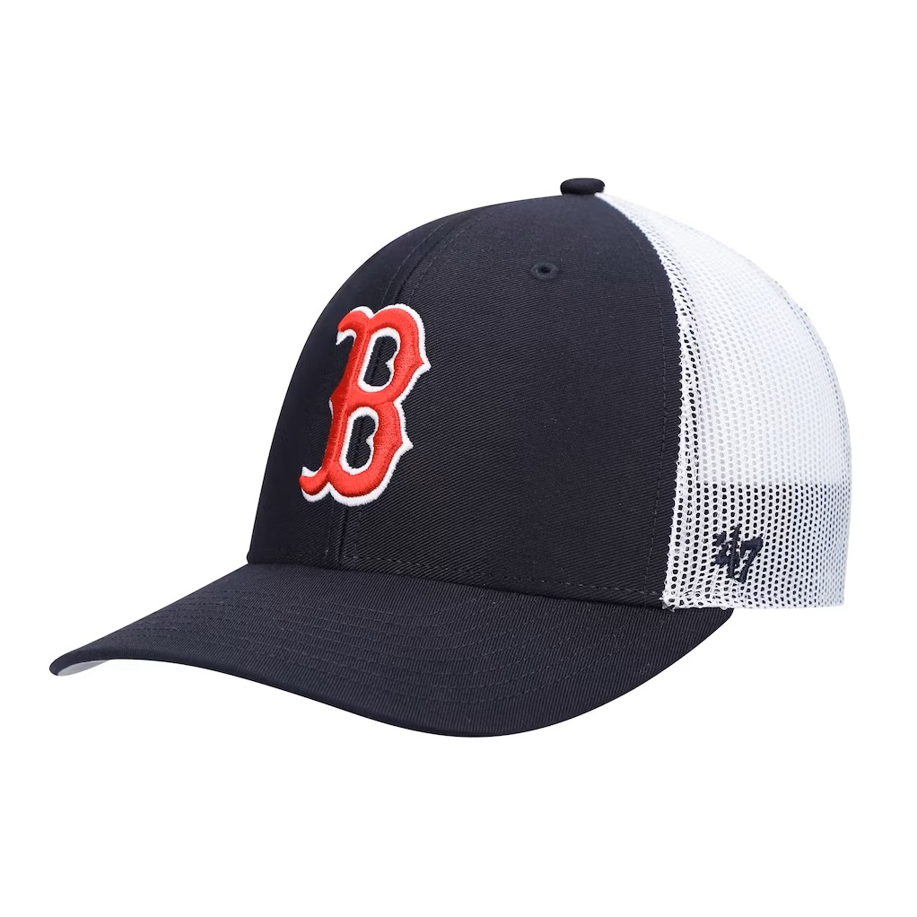 47Brand MLB 波士頓紅襪隊 Boston Red Sox 棒球帽 外出穿搭 張育成