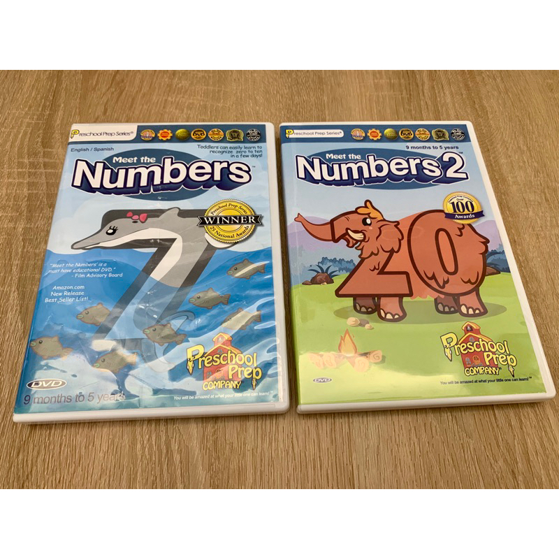 Preschool Prep Meet the Numbers 1+2 DVD