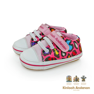 金安德森 KA 童鞋 13-15cm ORAIA系列 第一階段學步鞋 軟底 豹紋布面 寶寶學步鞋 CK0366