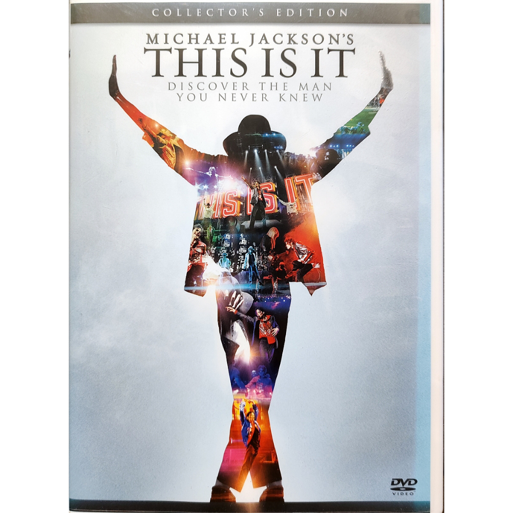 西洋唱片-DVD-日版 Michael Jackson's This Is It 麥可傑克森 未來的未來演唱會電影