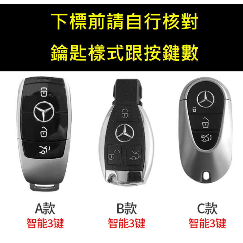 (台灣24H出貨)賓士 BENZ GLC GLA GLB W205 W206 X254 X253 W213鑰匙套鑰匙圈