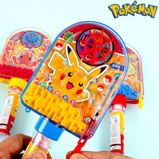 薇琪姐姐 韓國🇰🇷代購 Pokémon 皮卡丘 寶可夢 神奇寶貝 彈珠玩具 彈珠遊戲 寶貝球 精靈寶可夢 桌遊玩具附糖果