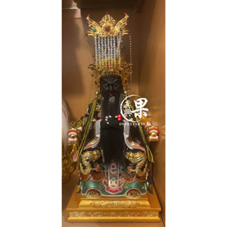 《果真興佛具》閻羅王 閻羅天子 城隍爺 佛像訂做 佛桌佛聯 神衣神帽 宮廟百貨 實木家具 大溪神桌