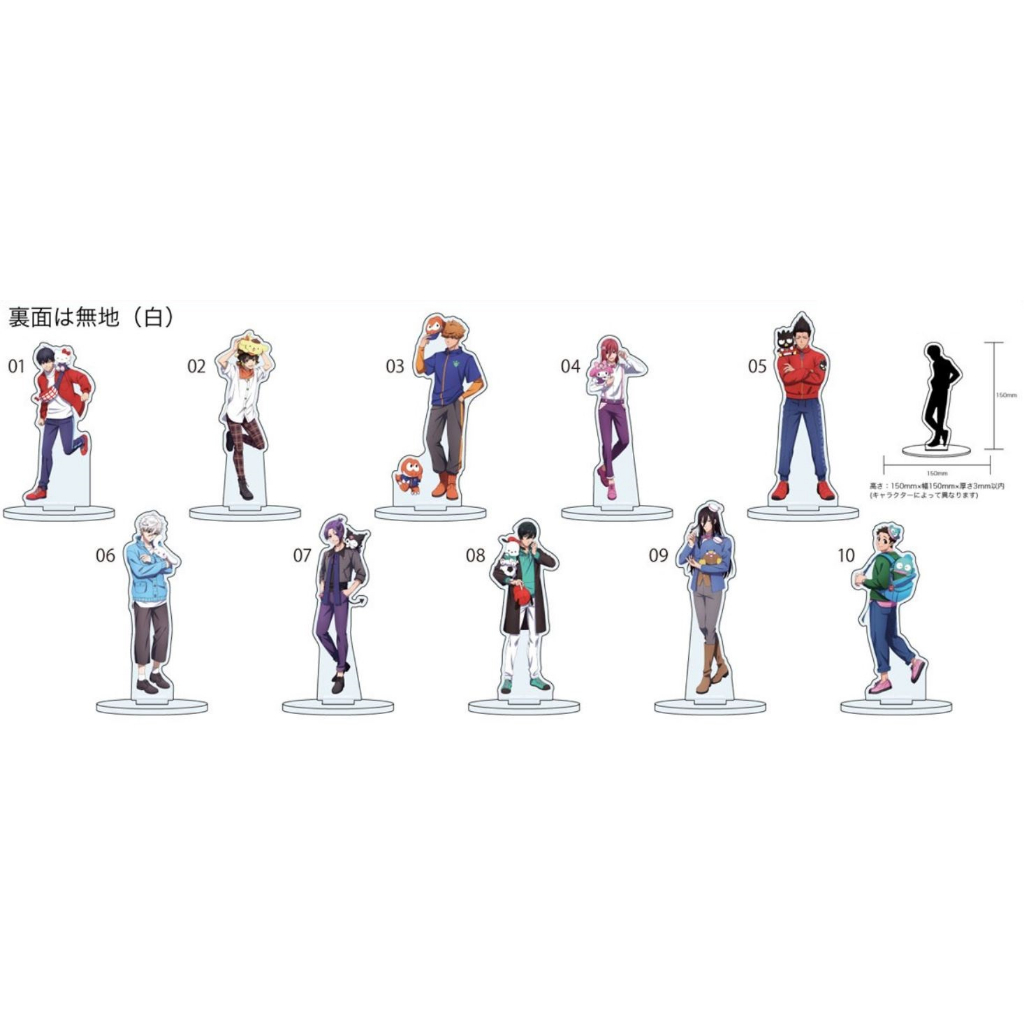 藍色監獄 三麗鷗 立牌 潔世一 蜂樂迴 國神 千切 馬狼 凪 玲王 凜 蟻生 時光 潔 蜂樂 國神 千切 凪 玲王