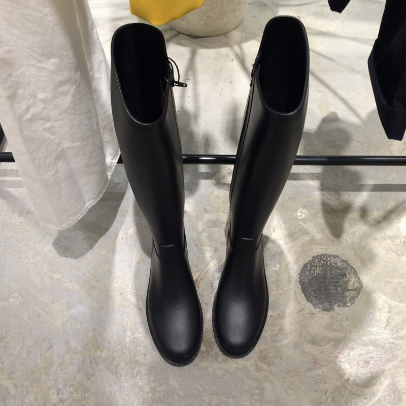 DAFNA Winner Zipper boots 以色列製 經典雨鞋/雨靴/長靴［黑］