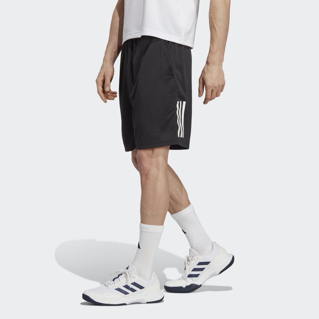 【豬豬老闆】ADIDAS AEROREADY 黑 吸濕排汗 休閒 訓練 運動 網球 中腰 短褲 男款 HR8726