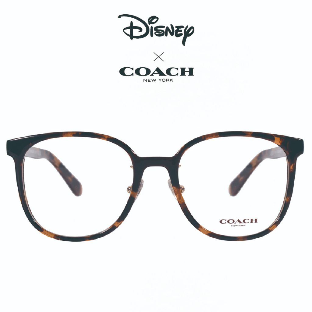 COACH光學眼鏡 HC6217 5120 復古橢圓框 -迪士尼聯名