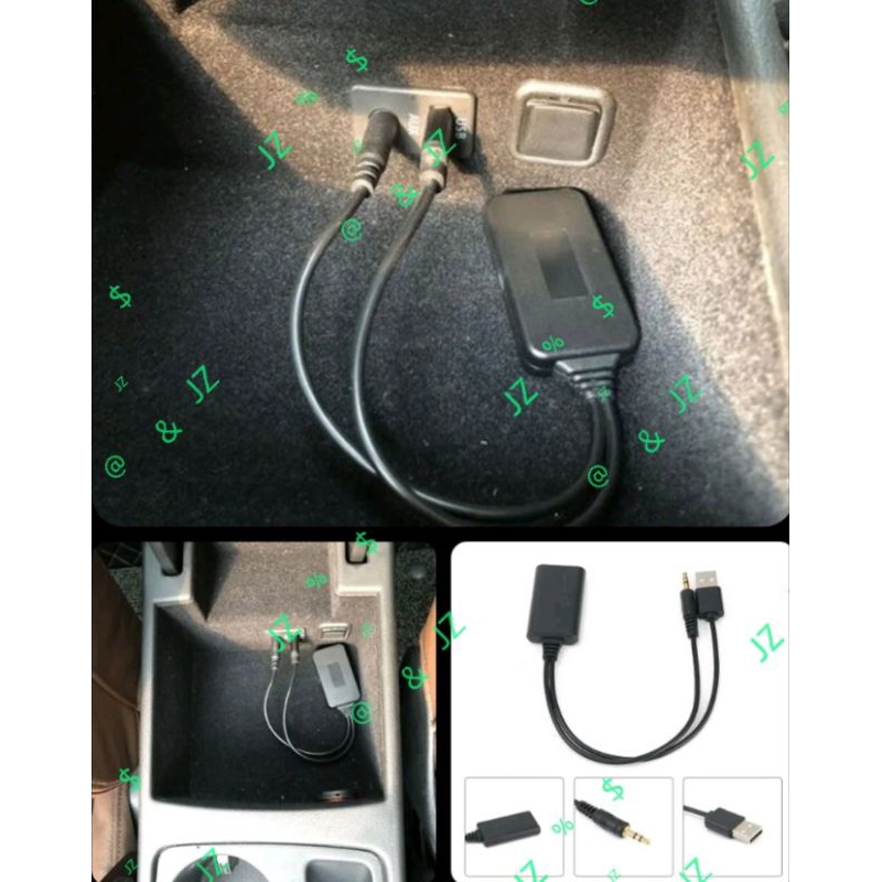 寶馬 BMW E90 E91 E92 E93 3.5mm公頭USB藍牙音頻轉接線 aux接頭掉入手套箱內
