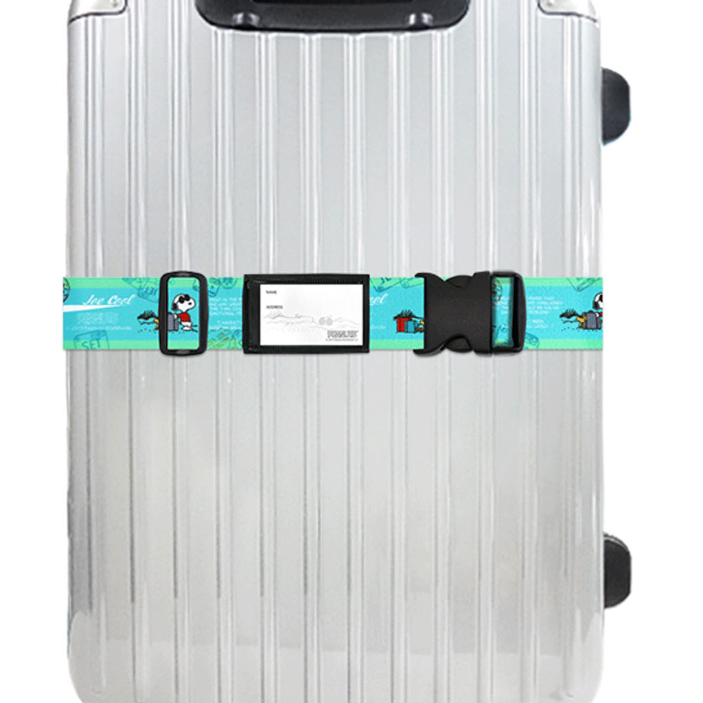 日本製snoopy史努比行李束帶 行李綁帶 peanut 皮箱綑綁帶 行李帶 行李箱束帶 ✿亞曼達日本代購